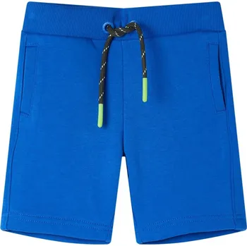Chlapecké kraťasy vidaXL Dětské kraťasy se šňůrkou světle melanž 92 [11704] Barva: Modrá