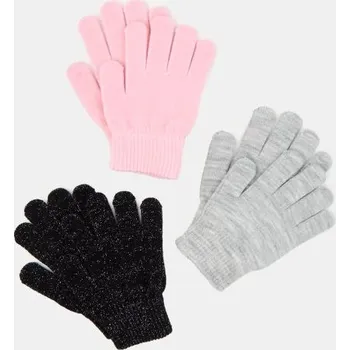 Dívčí spodní prádlo Sinsay - Rukavice 3 balení - pastelová růžová - 046FU-03X - 046FU-03X-S