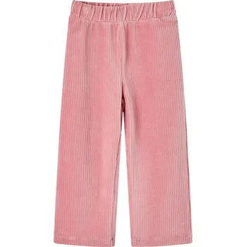 vidaXL Dětské manšestrové kalhoty námořnicky modré 92 [13889] Barva: Světle růžová