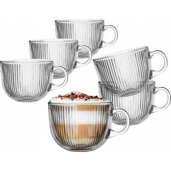 Sklenice Sklenice na kávu LUXITO 510 ml 6 ks