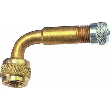 Sada na opravu pneumatiky Prodlužka ventilu mosazná pro nafukování kol 90°, Invento 562-4292