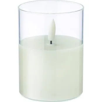 Svíčka LED svíčka ve skle 5 bez potisku bez potisku