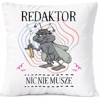 Polštář Polštář Pro Archiváře jako Dárek s s potiskem Fotky, Bílý PoliDraw