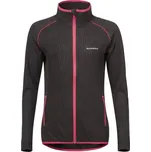 Dámská fleecová mikina Klimatex LIBELU 1 XS Černá, Růžová, Stříbrná