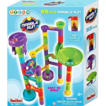 Kuličková dráha Redbox kuličková dráha 55 ks tobogan