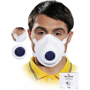 respirátor RESPIRÁTOR S VENTILKEM FILTRUJÍCÍ PROTI PRACHU FFP3