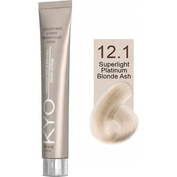 Barva na vlasy Kyo 12.1 Superlight Platinum Blonde Ash 100 ml barva na vlasy