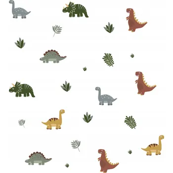 Samolepící dekorace Nálepky Na Zeď Strop DINOSAUŘI Samolepicí Samolepky do dětského pokoje