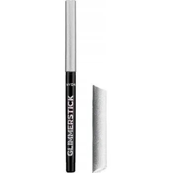 Oční linky Vysouvací tužka na oči Avon s třpytkami šedá
