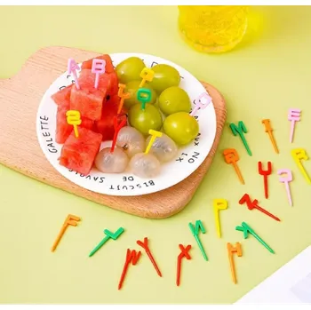 Party dekorace Napichovátka - ABECEDA - 26 ks (Značka: JETTING)