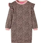 vidaXL Dětské mikinové šaty středně růžové 104 [14430]