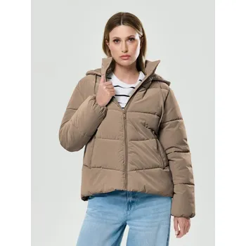 Dámský kabát Sinsay - Puffer bunda s izolací - krémová - 572FH-12X - 572FH-12X-M-1