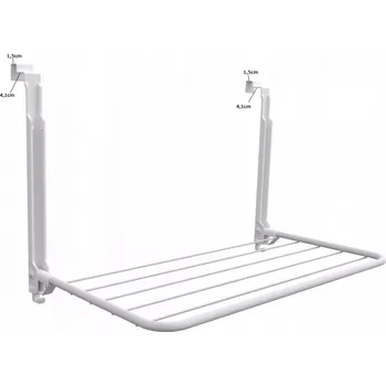 Sušák na prádlo Sušák na prádlo na dveře, závěsný, 55 cm RORETS