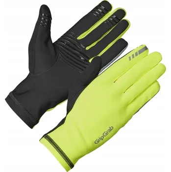 Cyklistické rukavice Cyklistické rukavice GripGrab Insulator 2 Hi-Vis Jaro-Podzim L