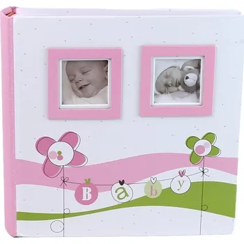 Fotoalbum Dětské fotoalbum 10x15/200 foto LUCKY BABY růžové kph