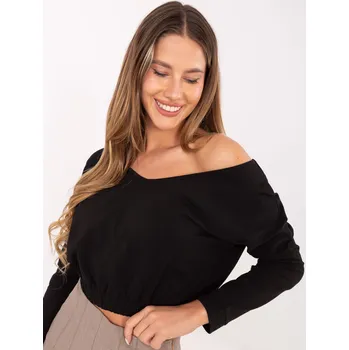 Dámská košile Halenka RV BZ 6721.65 černá L/XL