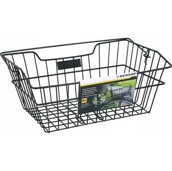 Košík na láhev Zadní košík na kolo Dunlop kovový černý košík na kolo