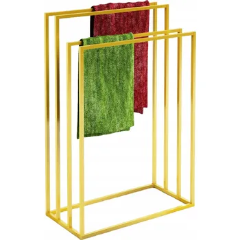 Držák na ručník Držák na ručníky Braun-Mebel zlatý, 4 ramena