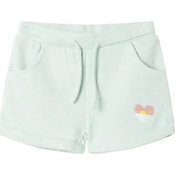 Chlapecké kraťasy vidaXL Dětské kraťasy se šňůrkou světle 140 [10978] Barva: Mátová