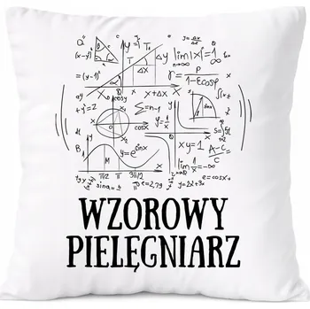 Polštář Dárek Polštář pro zdravotní sestru s potiskem bílý PoliDraw