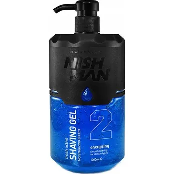 Nishman Gel na holení 2 Energizing Gel na holení 1000 ml