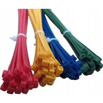 Stahovací páska Kabelové stahovací pásky (trysky) mix 200/2,5 mm, 100 ks