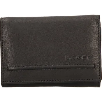 Peněženka Lagen dámská peněženka kožená LM-2520/E - černá - BLK + doprava zdarma