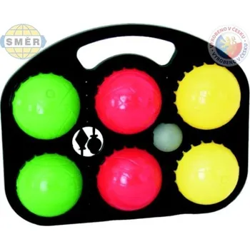 Desková hra SMĚR HRA Petanque 6 koulí plast * petangue koule sada | 406886
