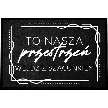 Rohožka Hotová gumová kokosová rohožka 40 x 60 cm