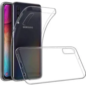 Silikonový kryt pro Samsung Galaxy A70, A70S - Průhledný