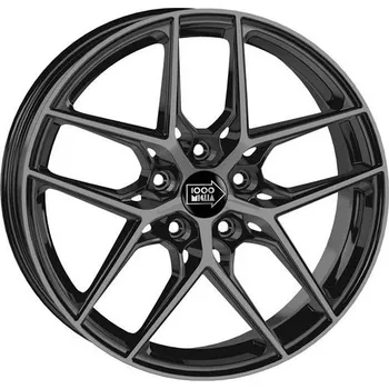 Disk Alu kola 1000 MIGLIA MM1004 gloss Black Dark polish 8x19" 5x112 ET30 66,5