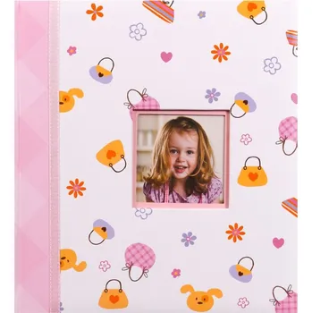 Fotoalbum Dětské fotoalbum na růžky HAPPY KIDS růžové kph