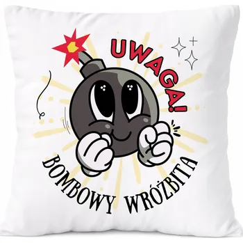 Polštář Dárek Polštář Birthday20 s potiskem White PoliDraw