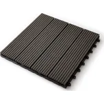 Gutta Guttadeck zahradní dlažba WPC wpc dlažba 300 x 300 mm dark grey