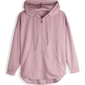 Dámská mikina GATE Prodloužená mikina na zip s kapucí 36/38 225-1581/6320