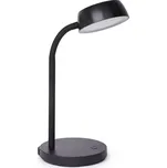 LED stolní lampa MAULabby, černá, výška 30 cm - Ø hlava svítidla 11 cm, výška 4 cm; délka ramene dole 20 cm; délka ramene nahoře 8,5 cm; Ø podstavec 15 cm, výška 2,4 cm LED 5 W celkem - Doprava zdarma