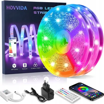 LED páska LED PÁSEK HOVVIDA STRIP 30M RGB 5050 LED