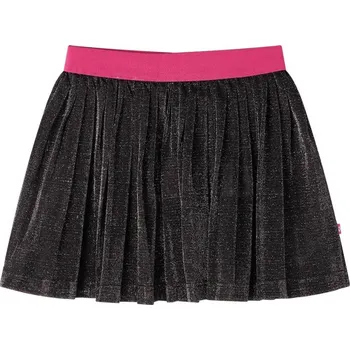 Dívčí oblečení vidaXL Dětská plisovaná sukně se třpytkami námořnická modrá 140 [14826]