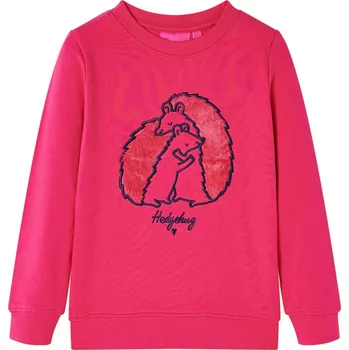 Chlapecká mikina vidaXL Dětská mikina jasně 116 [13541] Barva: Růžová