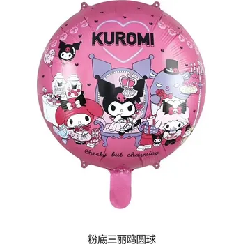 Balónek Fóliový balónek Kuromi, My Melody, Hello Kitty - SANRIO 18"