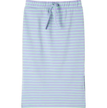 Dívčí oblečení vidaXL Dětská rovná sukně s pruhy jasně 140 [10928] Barva: Mátová