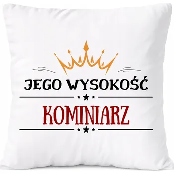 Polštář Polštář pro cirkusáka jako Dárek s potiskem s fotografií Bílá PoliDraw