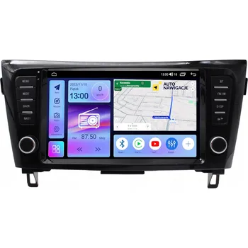 GPS navigace GPS NAVIGACE S RÁDIEM NISSAN QASHQAI X-TRAIL 2014+ ANDROID 4/64 GB