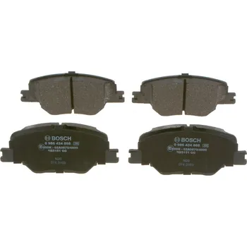Brzdová destička Brzdové destičky přední BOSCH OPEL INSIGNIA B 2.0 4x4 35 BS0986424868