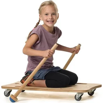 Dřevěná hračka Sada odrážedel pro deskový roller