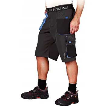 Pracovní obuv Krátké pracovní kalhoty Leber&Hollman LH-FMN-TS SBN vel. XXL