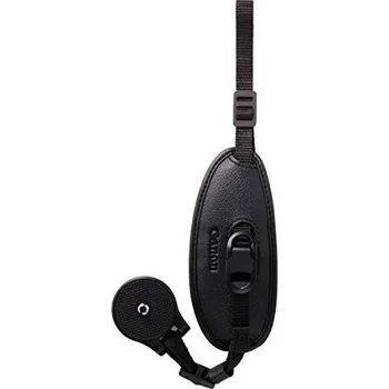 Popruh na fotoaparát z pravé kůže černý