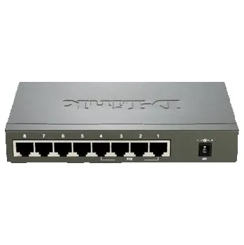 Switch D-Link DES-1008PA 8-port 10/100 Desktop Switch with 4 PoE Ports