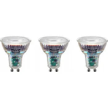 Žárovka IKEA SOLHETTA LED žárovka GU10 230 lumenů 3ks