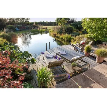 Heissner CFP+D 3 Sada PLUS pro vybudování koupacího nebo okrasného jezírka 6,3 x 4 x 1,5 m (možné vč. ryb) HE9900008